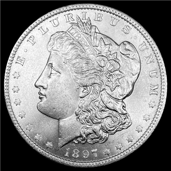 1897 Morgan Silver Dollar CHOICE BU