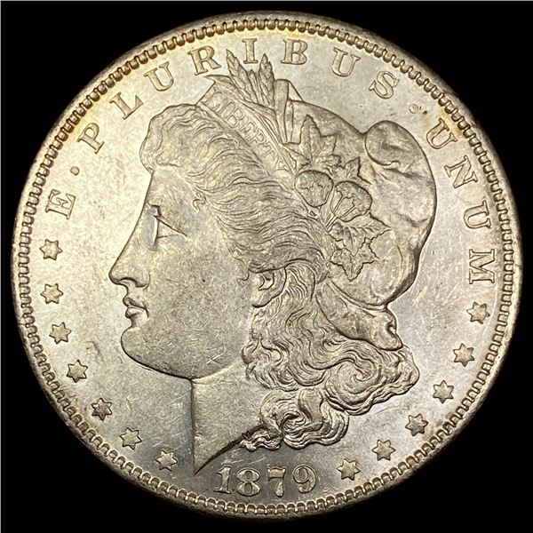 1879-S Silver Morgan Dollar CHOICE AU