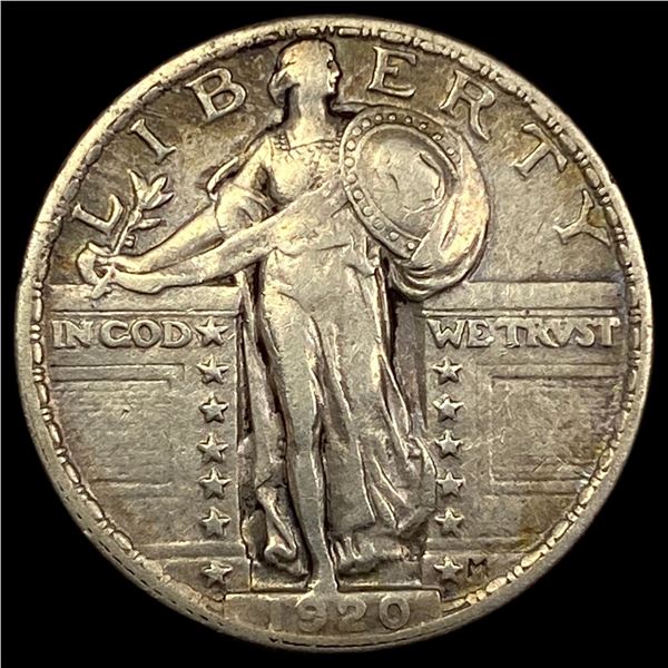 1920 Standing Liberty Quarter LIGHTLY CIRCULATED