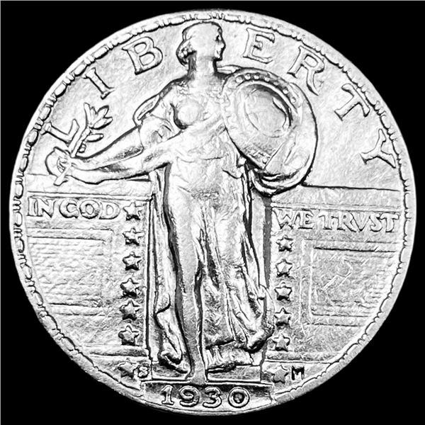 1930-S Silver Standing Liberty Quarter CLOSELY UNCIRCULATED