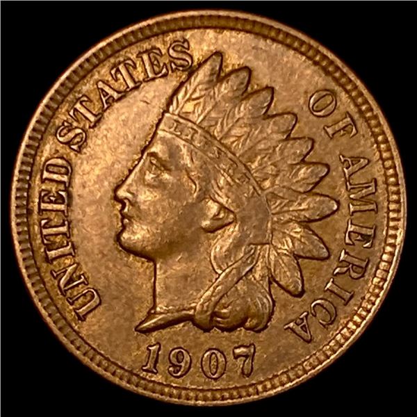 1907 Indian Head Cent CLOSELY UNCIRCULATED