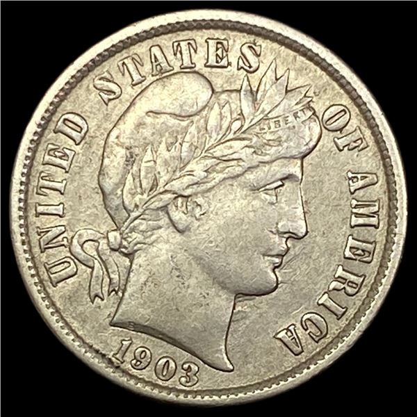 1903-O Silver Barber Dime CLOSELY UNCIRCULATED