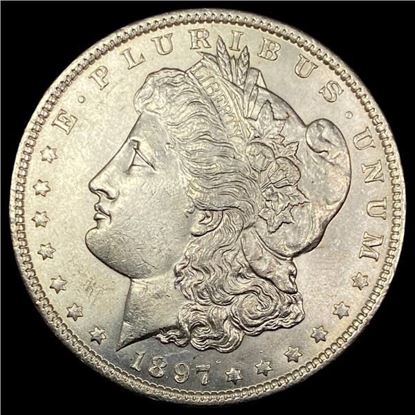1897 Morgan Silver Dollar CHOICE BU