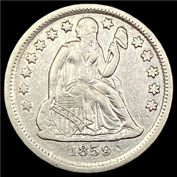 1859 Seated Liberty Dime CLOSELY UNCIRCULATED