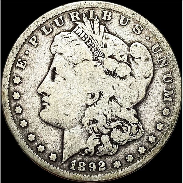 1892-S Silver Morgan Dollar NICELY CIRCULATED
