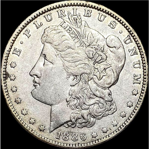 1886-O Silver Morgan Dollar NEARLY  UNCIRCULATED