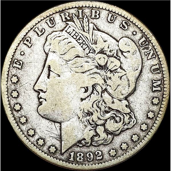 1892-S Silver Morgan Dollar LIGHTLY  CIRCULATED