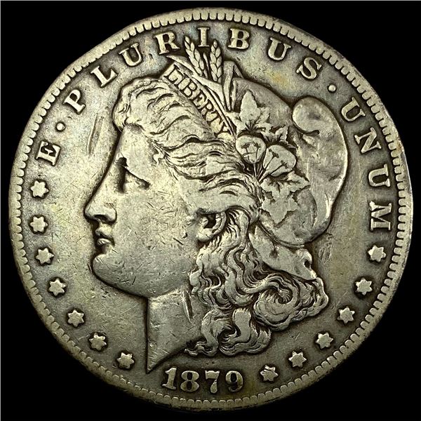 1879-CC Silver Morgan Dollar LIGHTLY  CIRCULATED