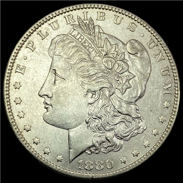 1880 Morgan Silver Dollar CHOICE AU