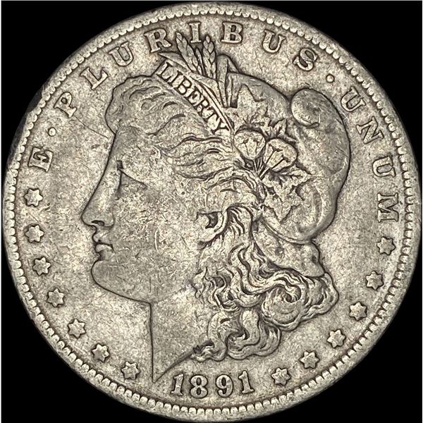 1891-O Silver Morgan Dollar LIGHTLY  CIRCULATED