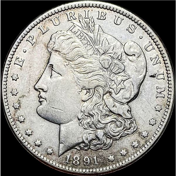 1891-CC Silver Morgan Dollar CLOSELY  UNCIRCULATED