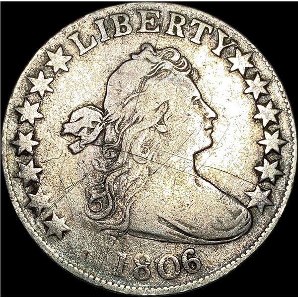 1806 Draped Bust Half Dollar HIGH GRADE