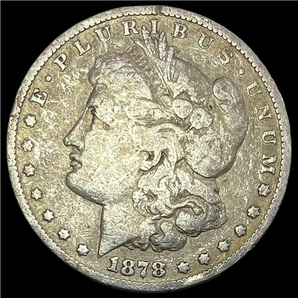 1878 7/8TF Silver Morgan Dollar NICELY  CIRCULATED