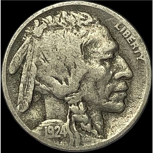 1924-D Nickel Buffalo LIGHTLY CIRCULATED