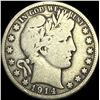 Image 1 : 1914 Barber Half Dollar NICELY CIRCULATED