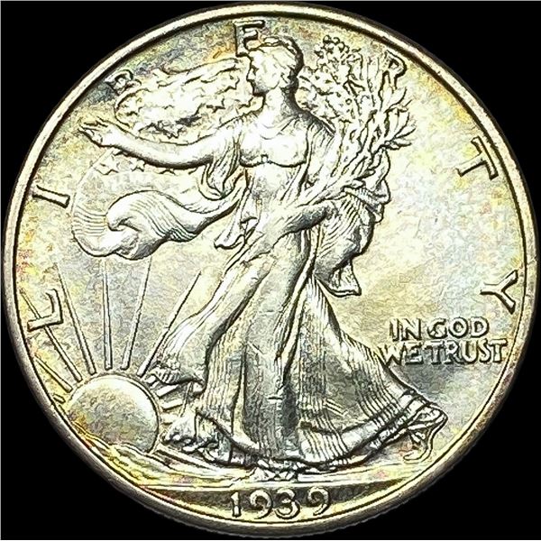 1939 Walking Liberty Half Dollar CLOSELY  UNCIRCULATED