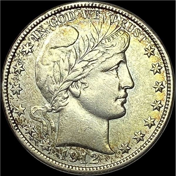 1912-D Silver Barber Half Dollar NEARLY  UNCIRCULATED