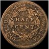 Image 2 : 1809 Classic Head Half Cent NICELY CIRCULATED
