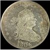 Image 1 : 1806 Draped Bust Quarter NICELY CIRCULATED