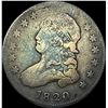 Image 1 : 1820 Capped Bust Quarter NICELY CIRCULATED