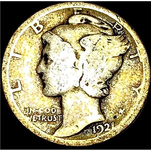 1921 Mercury Dime NICELY CIRCULATED