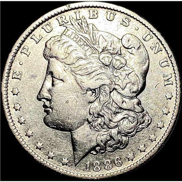 1886-O Morgan Silver Dollar NEAR UNC