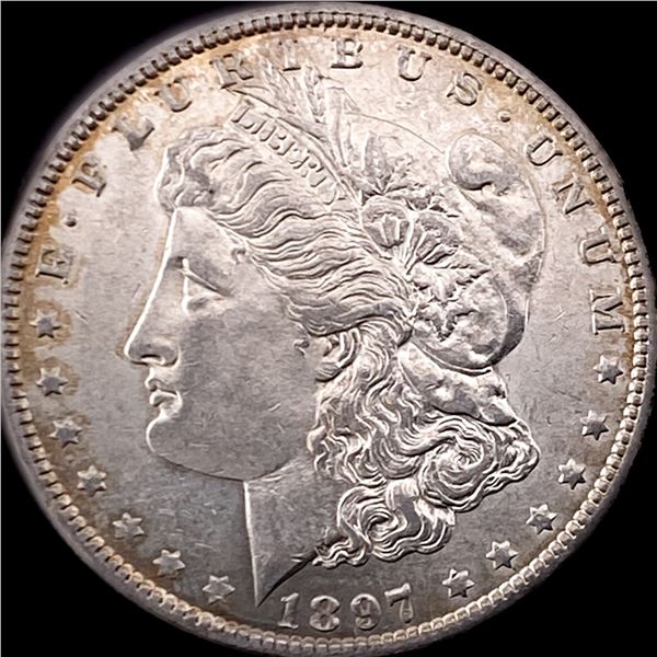 1897-O Morgan Silver Dollar CHOICE AU