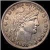 Image 1 : 1908-D Silver Barber Half Dollar CLOSELY  UNCIRCULATED