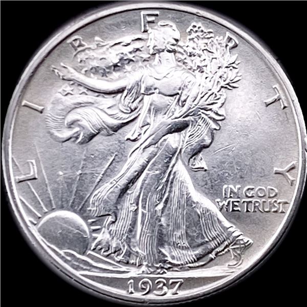 1937-S Walking Liberty Half Dollar CLOSE UNC