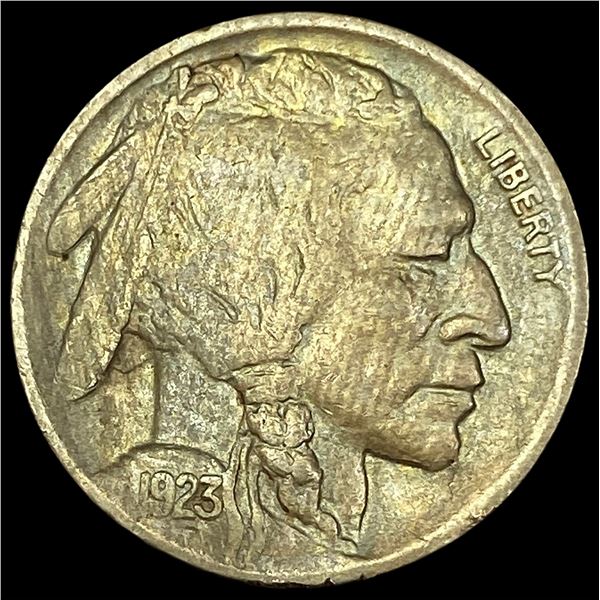 1923 Buffalo Nickel NEARLY UNCIRCULATED