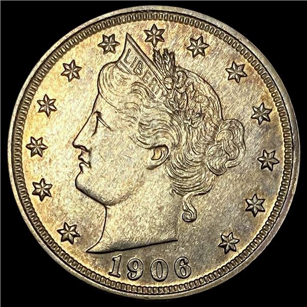 1906 Liberty Head Nickel CLOSELY UNCIRCULATED