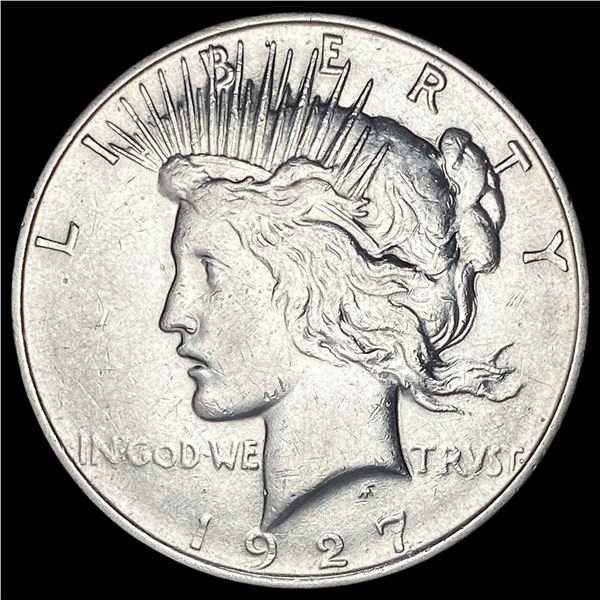 1927-D Silver Peace Dollar CLOSE UNC