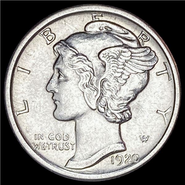 1920-D Silver Mercury Dime UNCIRCULATED