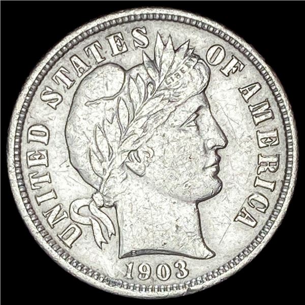 1903-O Silver Barber Dime CLOSELY  UNCIRCULATED