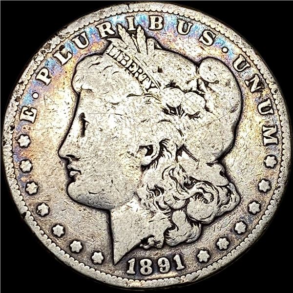 1891-CC Silver Morgan Dollar NICELY  CIRCULATED