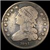 Image 1 : 1831 Capped Bust Silver Quarter NICELY  CIRCULATED