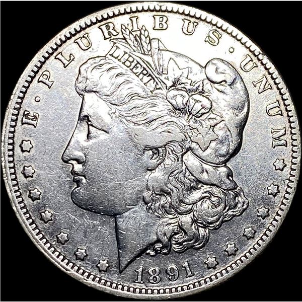 1891-O Silver Morgan Dollar CLOSELY  UNCIRCULATED