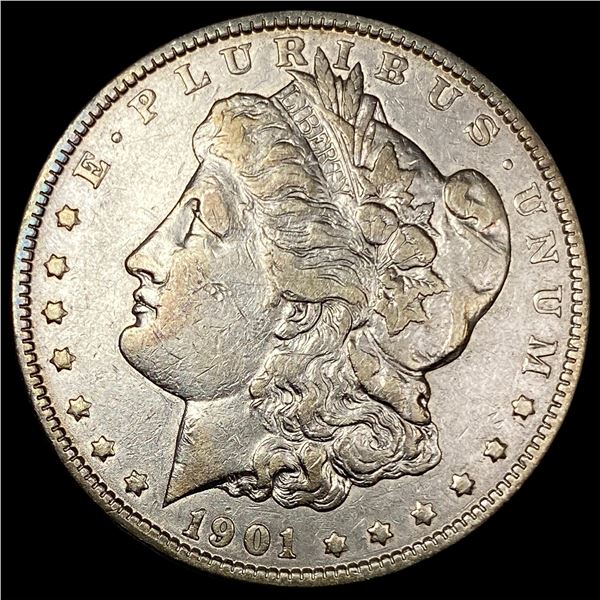 1901 Morgan Silver Dollar NEARLY UNCIRCULATED