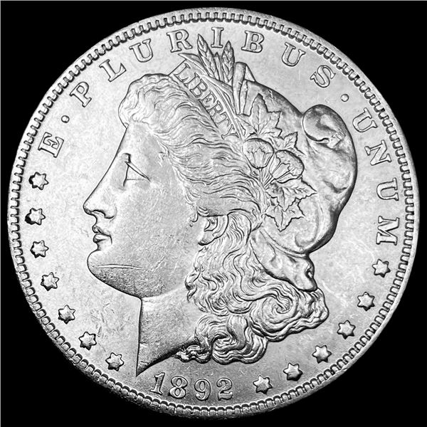 1892-O Silver Morgan Dollar CLOSELY  UNCIRCULATED