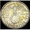 Image 2 : 1938-A Germany Silver 2 Reichsmark CLOSELY  UNCIRCULATED