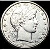 Image 1 : 1899 Silver Half Dollar (Barber) CLOSELY  UNCIRCULATED