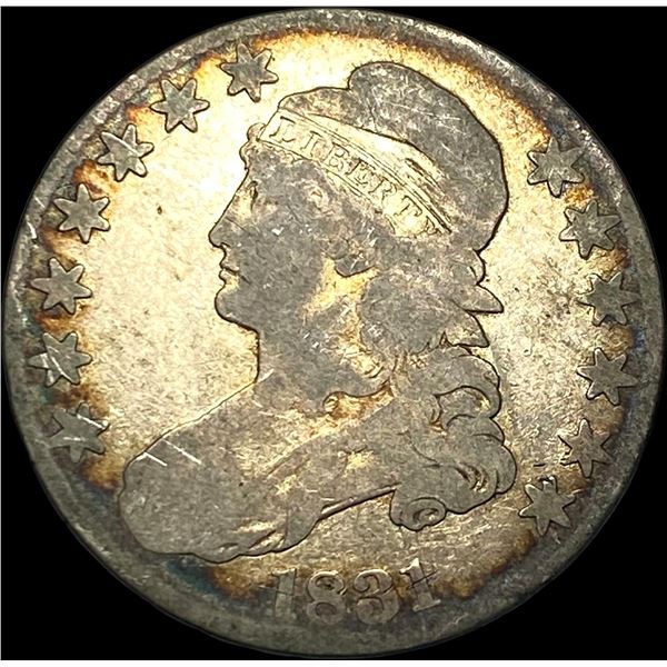 1831 Capped Bust Half Dollar NICELY  CIRCULATED