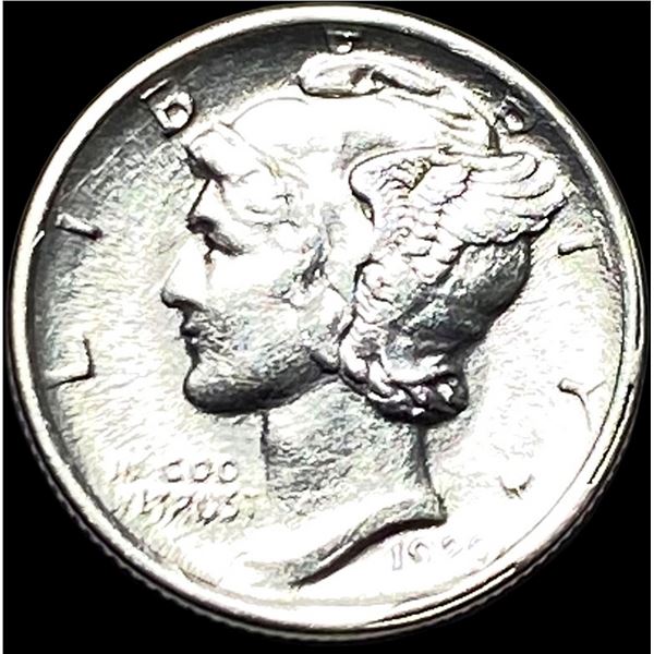 1945 Mercury Dime CLOSELY UNCIRCULATED