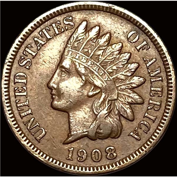 1908-S Indian Head Cent NEARLY UNCIRCULATED