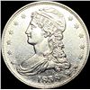 Image 1 : 1838 Silver Half Dollar (Capped Bust) CLOSELY  UNCIRCULATED