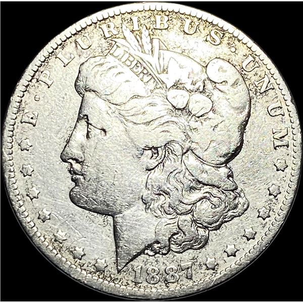 1887-O Silver Morgan Dollar LIGHTLY  CIRCULATED