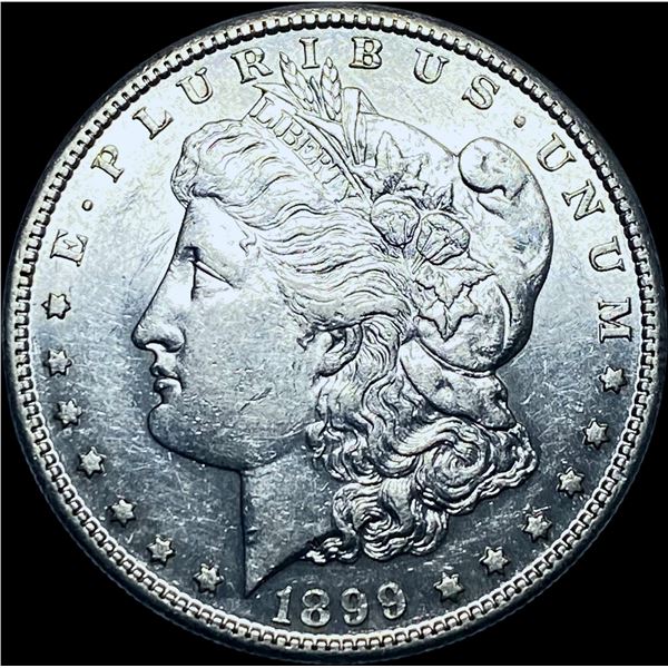1899-S Silver Morgan Dollar CHOICE AU