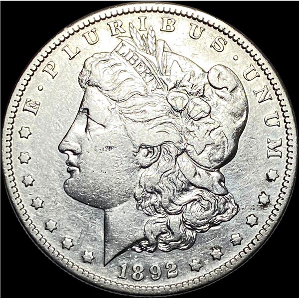 1892-S Silver Morgan Dollar NEARLY  UNCIRCULATED