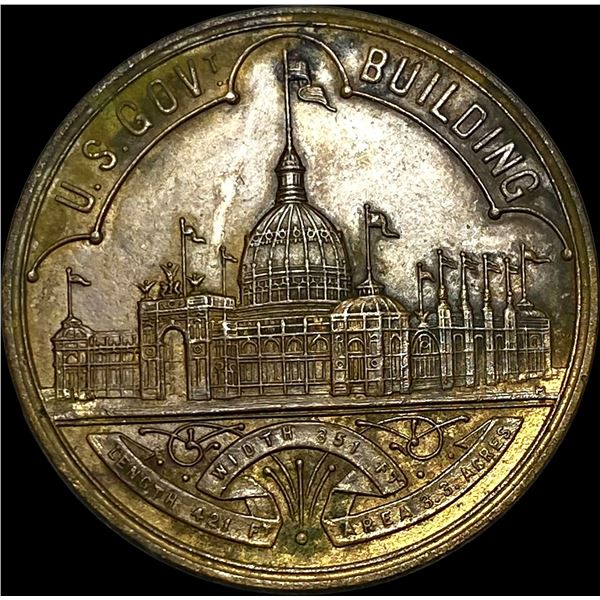 1893 World's Columbian Exposition Medal HIGH  GRADE