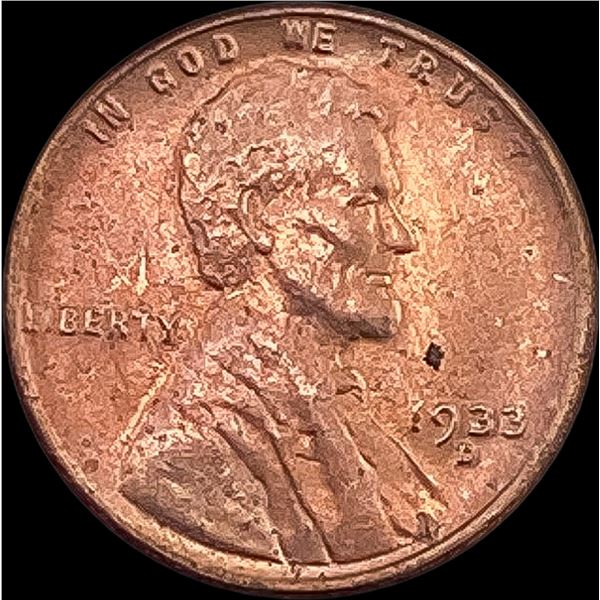 1933-D Lincoln Wheat Cent UNCIRCULATED